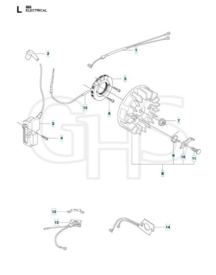 Husqvarna 353 - Electrical