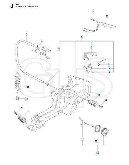 Husqvarna 353 - Fuel Tank | GHS