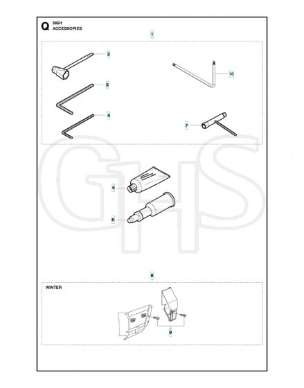 Husqvarna 365H - Accessories