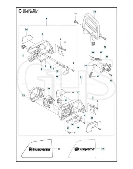 Husqvarna 436LI - Chain Brake