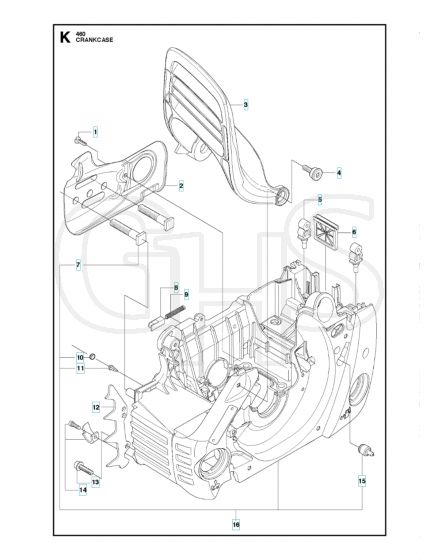 Husqvarna 460RANCHER - Crankcase