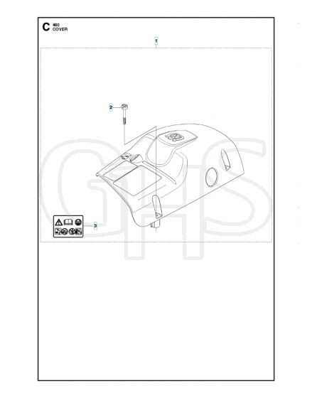 Husqvarna 461 - Cover