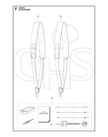 Husqvarna 520IHT4 - Accessories