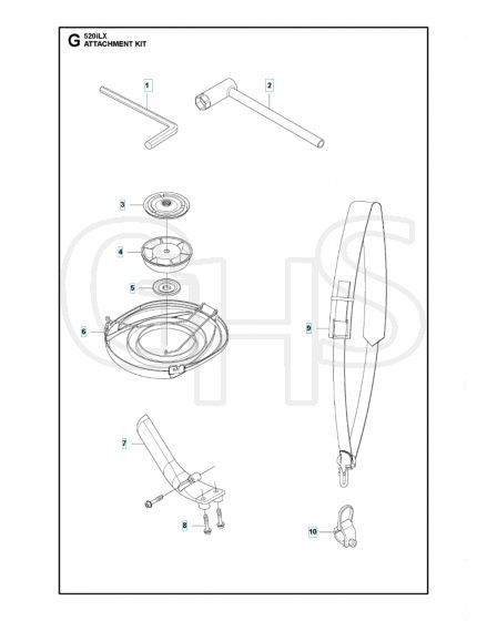 Husqvarna 520Ilx - Attatchments