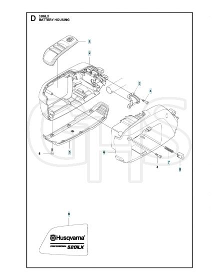 Husqvarna 520Ilx - Housing