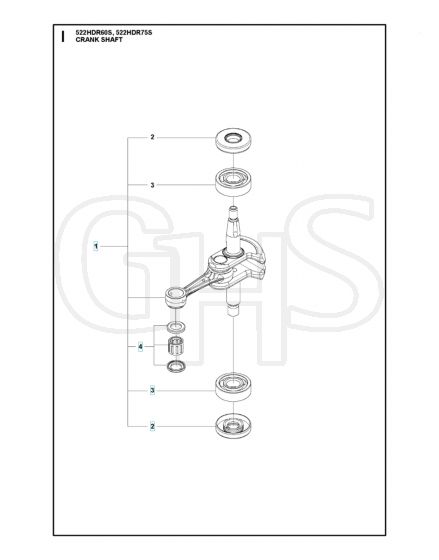 Husqvarna 522HDR60S - Crankshaft