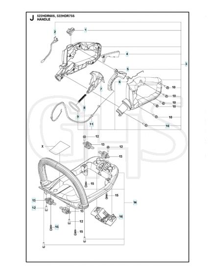 Husqvarna 522HDR60S - Handle & Controls