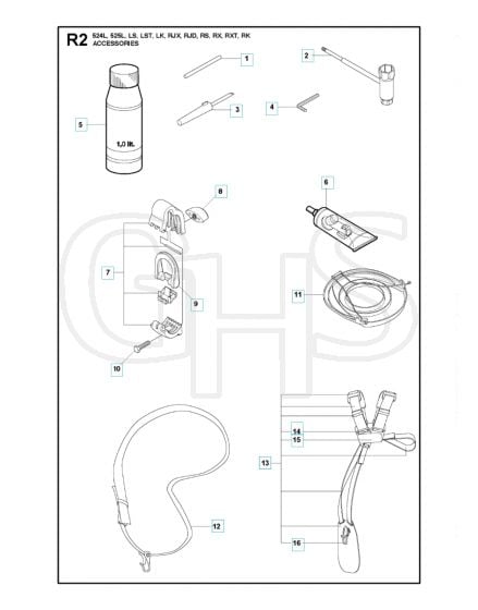 Husqvarna 524L - Accessories