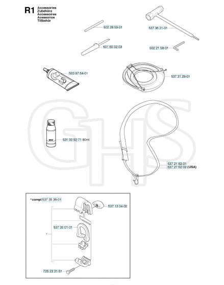 Husqvarna 524Lk - Accessories