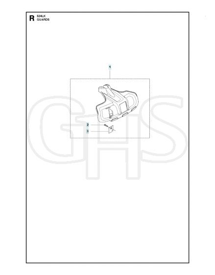 Husqvarna 524LK - Guards