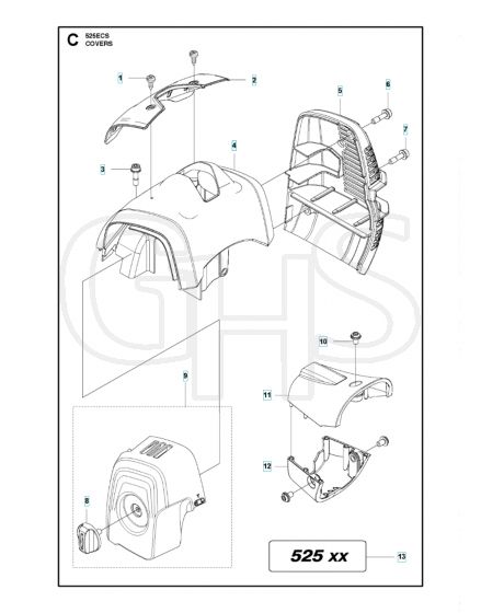 Husqvarna 525Ecs - Cover