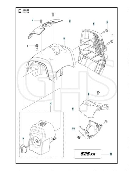 Husqvarna 525HE3 - Cover