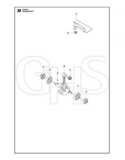 Husqvarna 525HE3 - Crankshaft