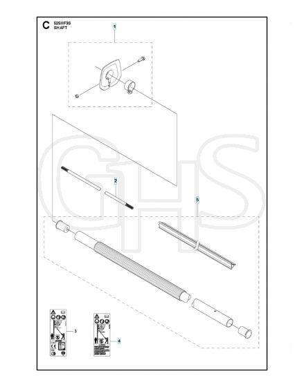 Husqvarna 525HF3S - Shaft