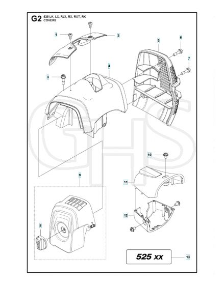 Husqvarna 525LK - Cover