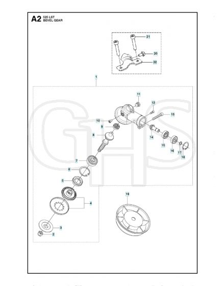 Husqvarna 525LST - Bevel Gear