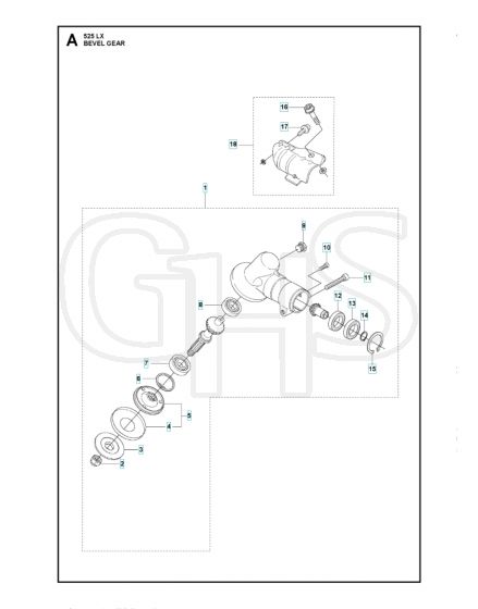 Husqvarna 525Lx - Bevel Gear