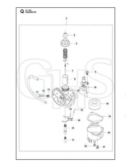 Husqvarna 531RB - Carburetor