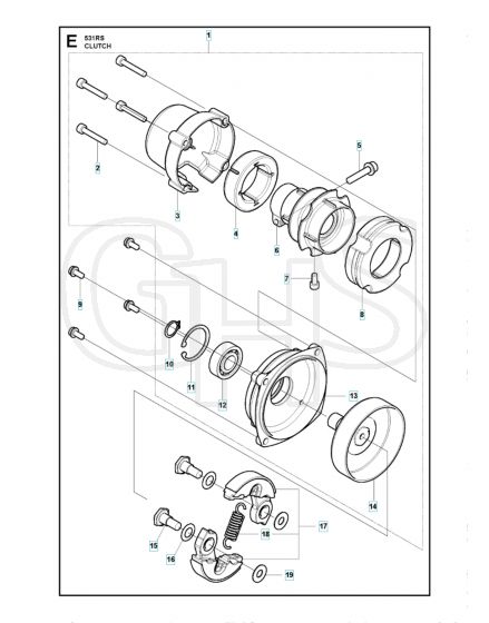 Husqvarna 531RS - Clutch