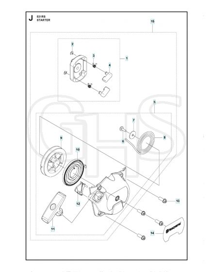 Husqvarna 531RS - Starter