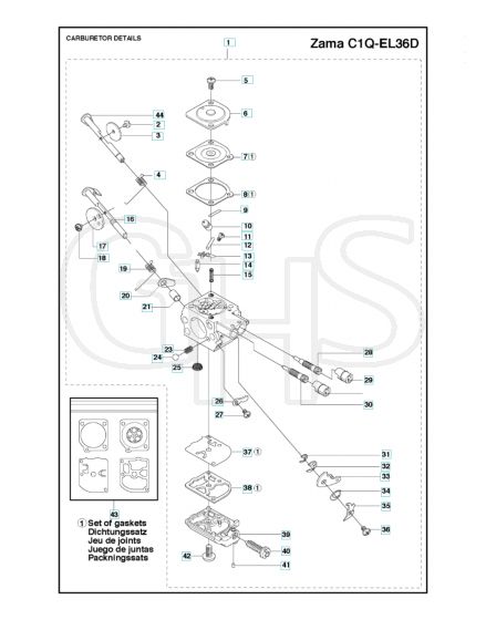 Husqvarna 535FBx - Carburetor