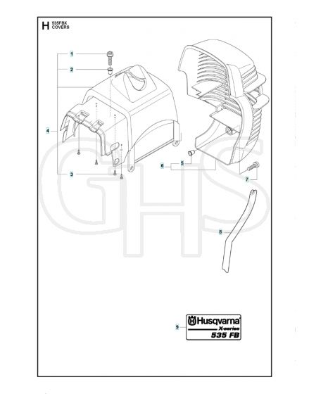 Husqvarna 535FBx - Cover