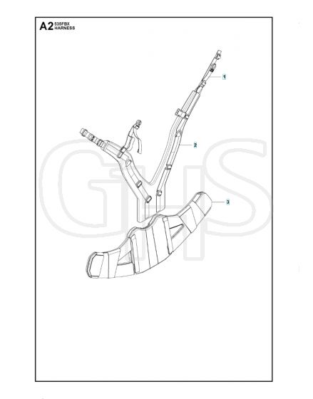 Husqvarna 535FBx - Harness 2