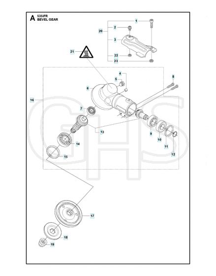 Husqvarna 535iFR - Bevel Gear