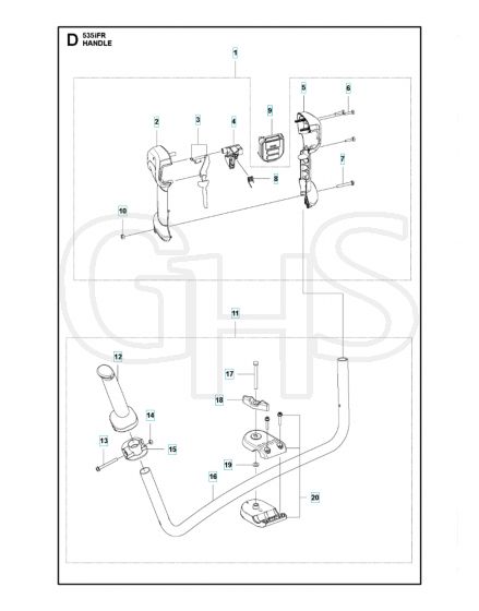 Husqvarna 535iFR - Handle