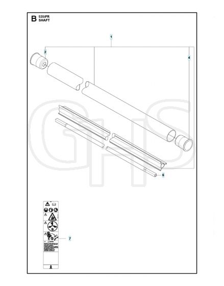 Husqvarna 535iFR - Shaft