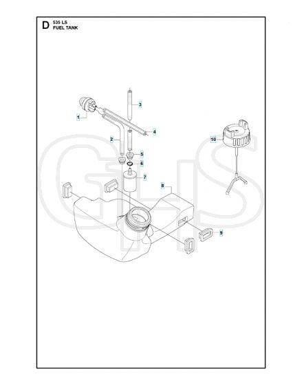 Husqvarna 535LS - Fuel Tank
