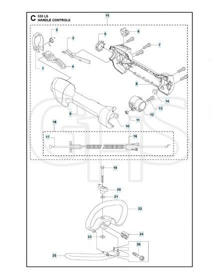 Husqvarna 535LS - Throttle Controls