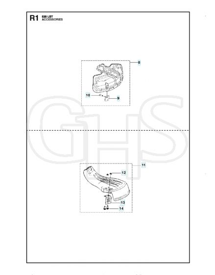 Husqvarna 535LST - Accessories