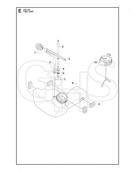 Husqvarna 535LST - Fuel Tank