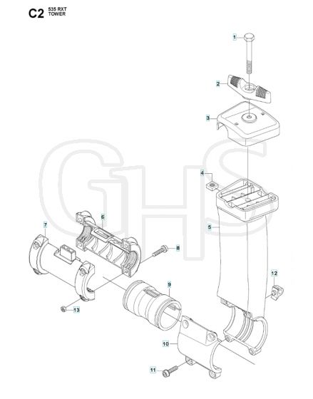 Husqvarna 535RXT - Tower