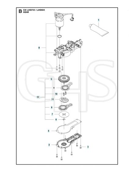 Husqvarna 536LIHD70X - Gears