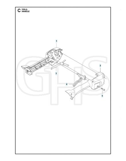 Husqvarna 536Lil - Handle