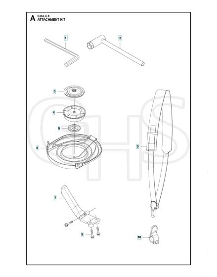 Husqvarna 536Lilx - Attatchments