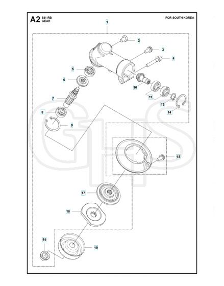 Husqvarna 541RB - Gears 2