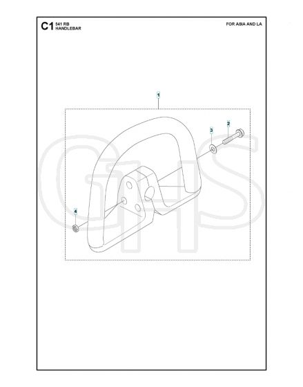 Husqvarna 541RB - Handle