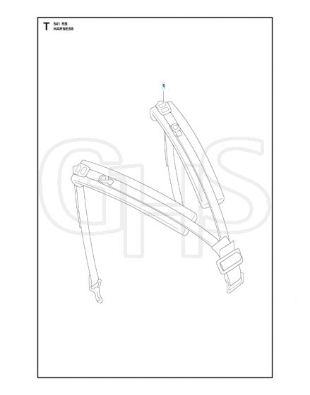 Husqvarna 541RB - Harness