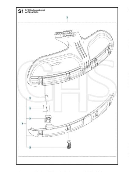 Husqvarna 541RS - Accessories