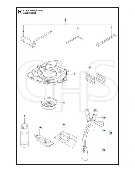 Husqvarna 541RST - Accessories