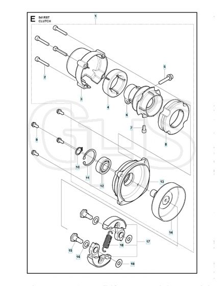 Husqvarna 541RST - Clutch