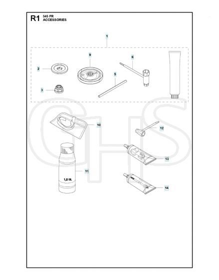 Husqvarna 545FR - Accessories