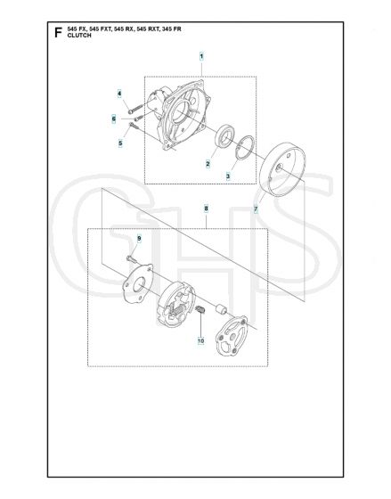 Husqvarna 545FX - Clutch