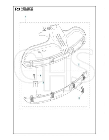 Husqvarna 545FXT - Accessories