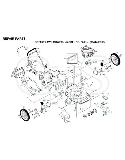 Husqvarna 560HSH - Repair Parts