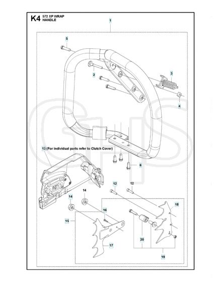 Husqvarna 572XP - Handle