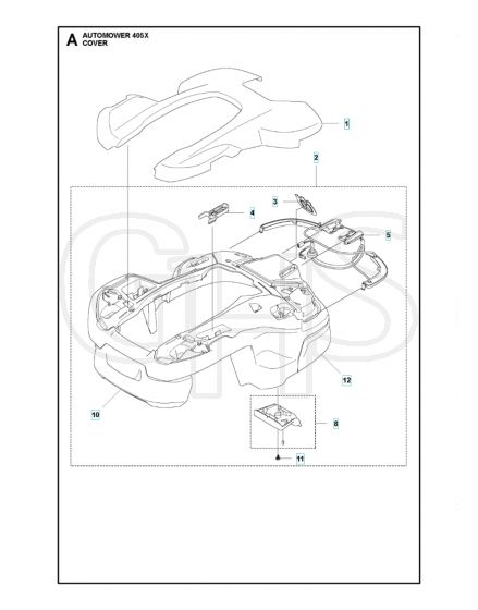 Husqvarna Automower 405X - Cover